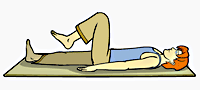 ,Wind Relieving Pose,Pavanmuktasana,وضعیت گاز خارج کن,باشگاه علمی تخصصی یوگا پرنده آزاد کرج, 